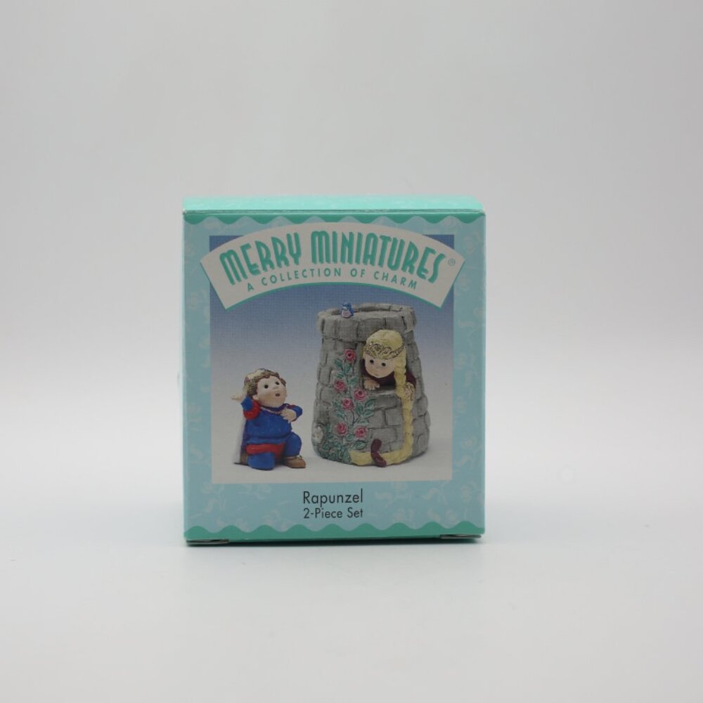 Vintage 1997 Merry Miniatures Rapunzel by Hallmark